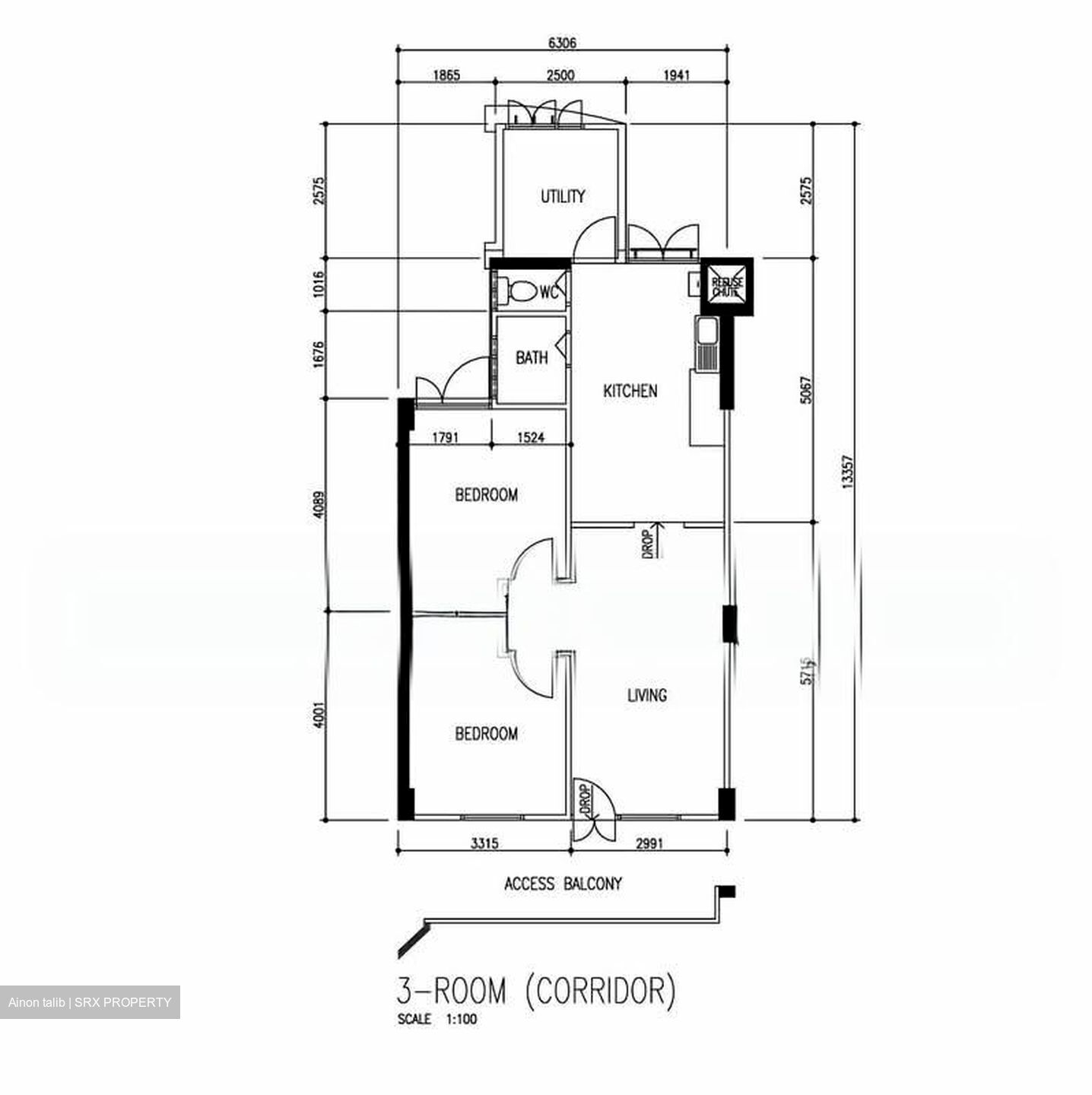 Blk 31 Marine Crescent Ville (Marine Parade), HDB 3 Rooms #593251421